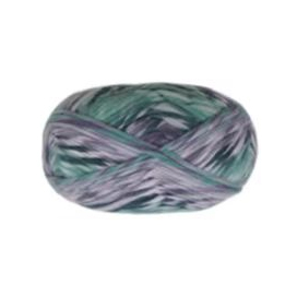 Wool yarn for knitting multicolor